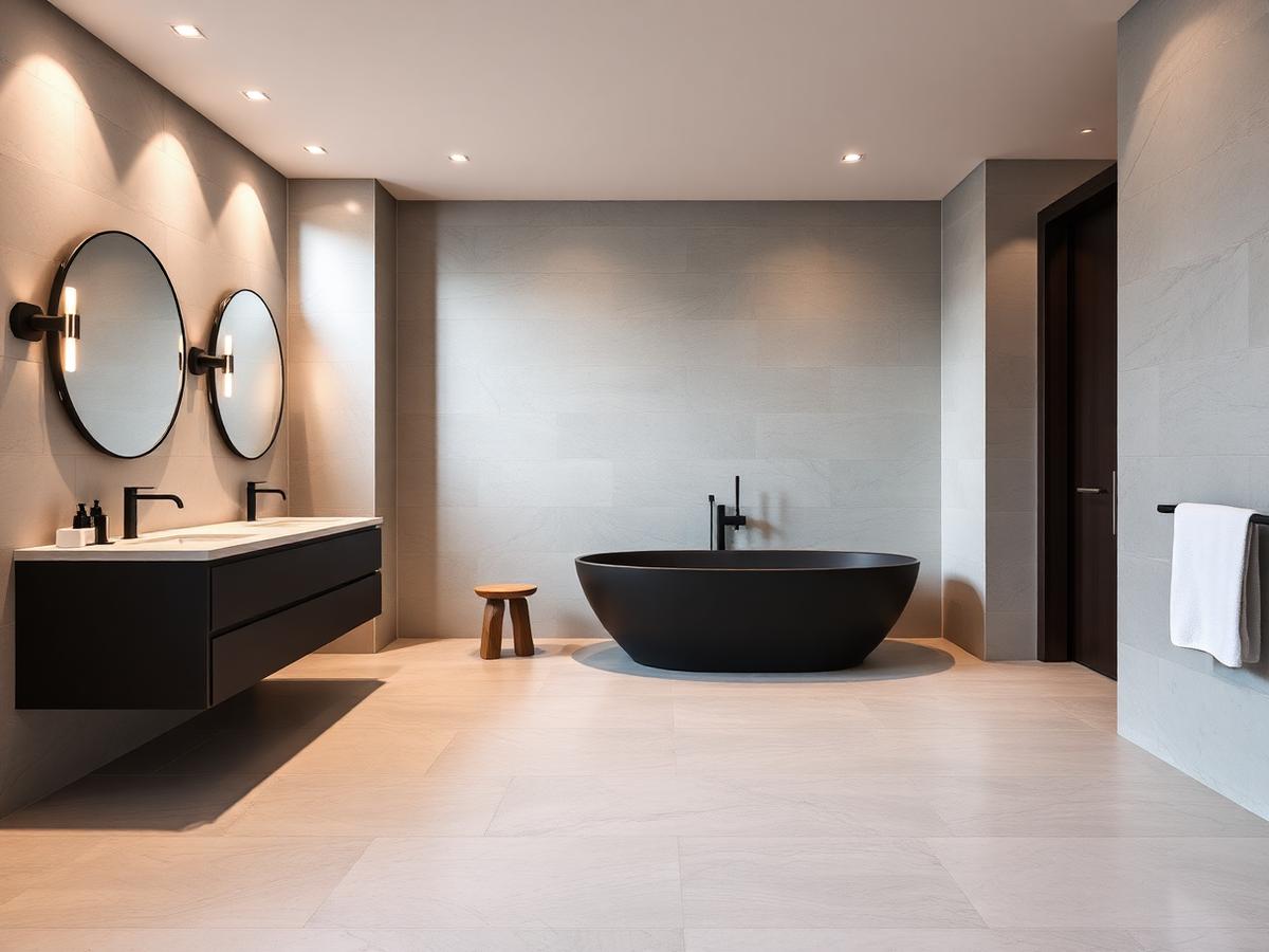 Master Bathroom — after